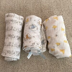 Disney Baby Winnie The Pooh Swaddles (Set of 3)